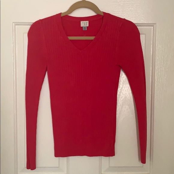 a new day Sweaters - A New Day Brand Hot Pink V-Neck Style Sweater